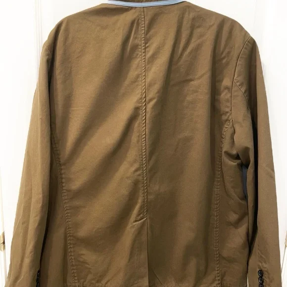 Saks Fifth Avenue Blue Sartoria Italiana men’s brown jacket - Picture 4 of 8